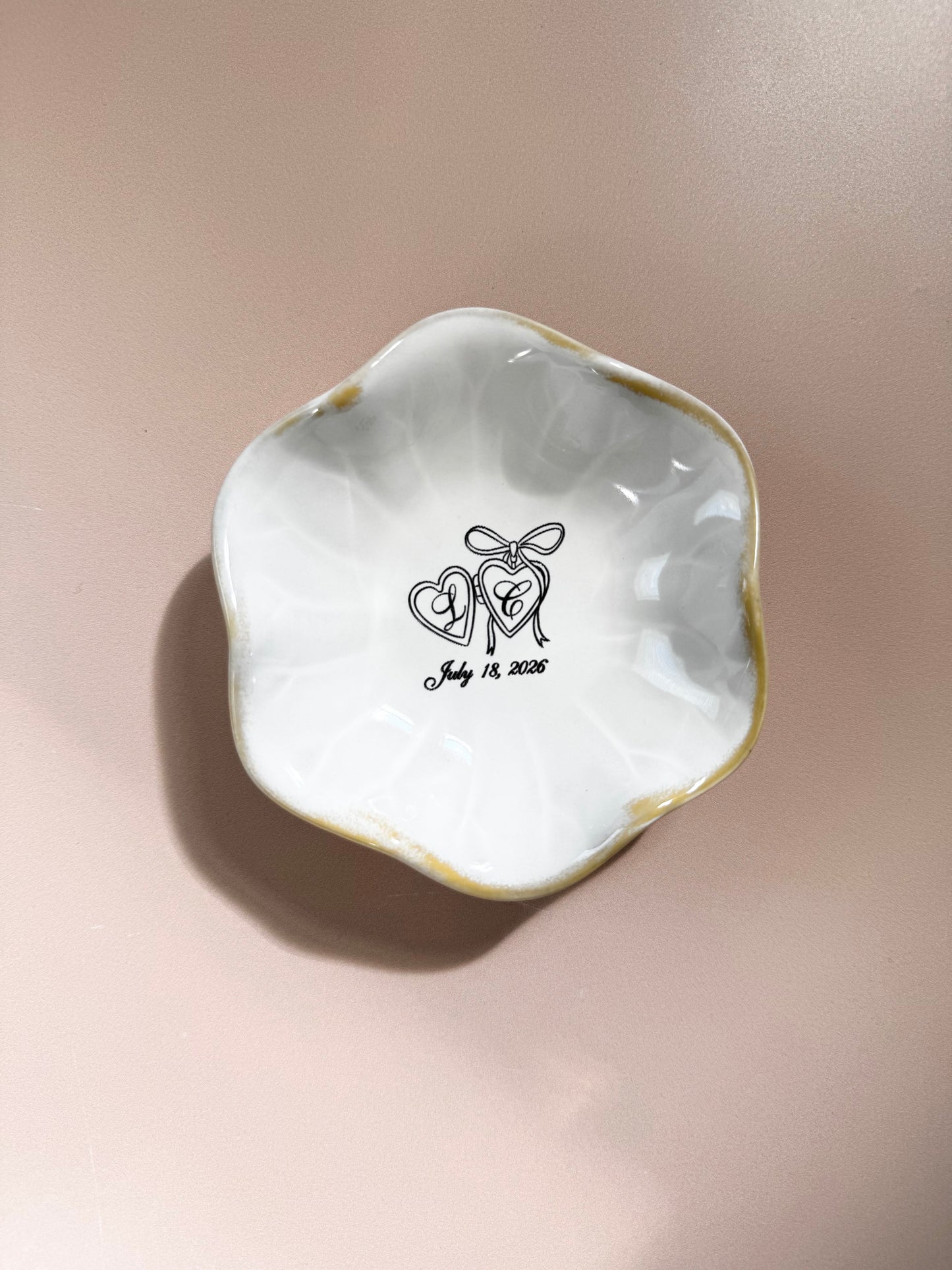 Bride ring dish personalized jewelry holder for engagement gift wedding day keepsake gift to bride from mom best friend engagement party gift bridal shower present engraved ring dish for bride to be elegant jewelry holder for wedding morning bride accessory tray custom name ring dish wedding keepsake jewelry storage gift engagement ring holder newly engaged woman unique wedding gift idea bride proposal gift from maid of honor timeless engagement ring tray for bride to be wedding box ring dish