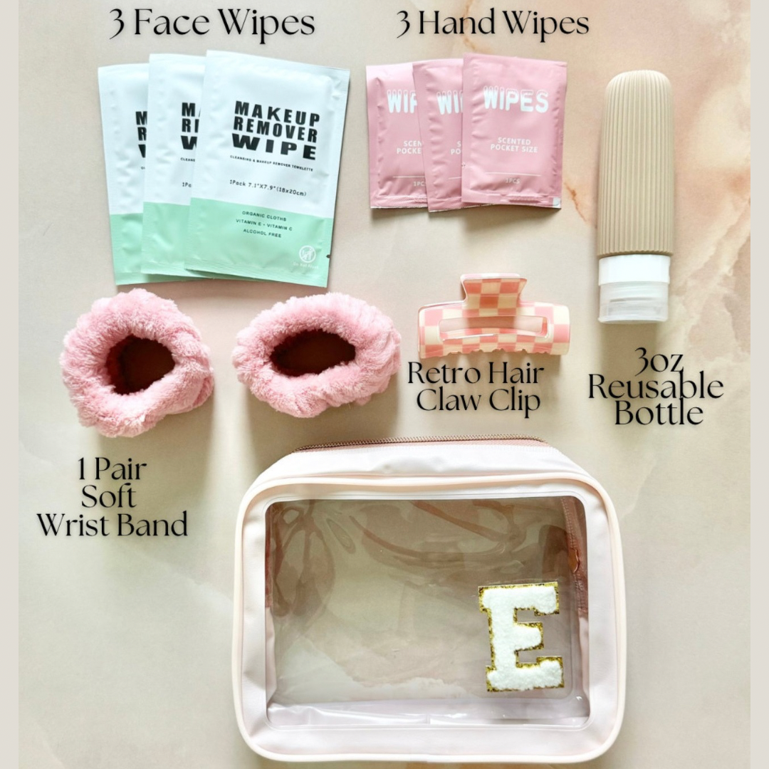 Slumber Party Kit Makeup Bag Spa Party Favor