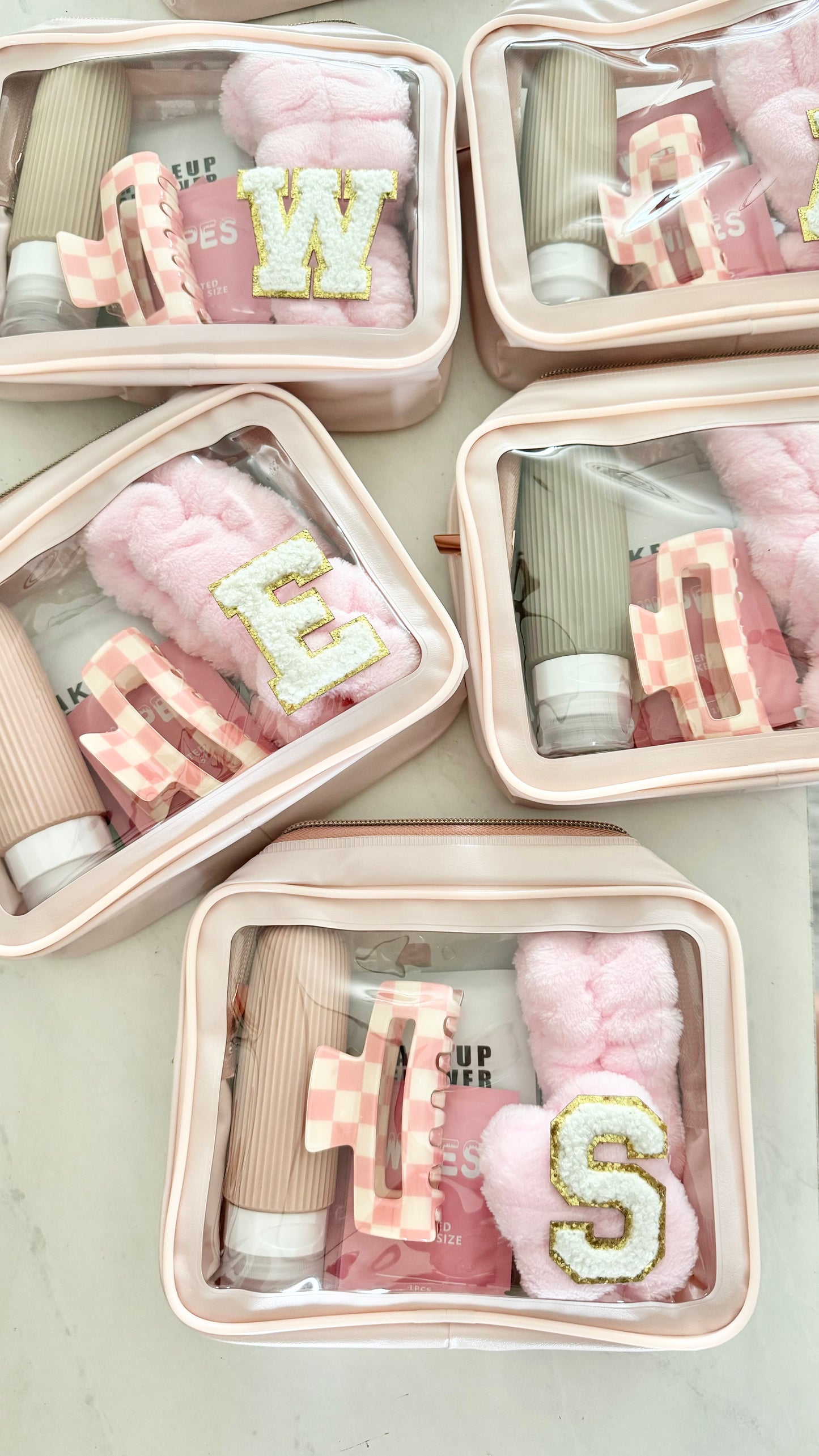 Slumber Party Kit Makeup Bag Spa Party Favor Bulk Goodie Bag for Teen Girl Cosmetic Bag for College Survival Self Care Bag for Pamper Party Custom Makeup Bag Spa Party Favor Bulk Goodie Bag for Teen Girl Cosmetic Bag for Bridesmaid Gift Set for Self Care Bag for Girl Pamper Party gift idea for college survival kit for girl daughter college going away care package sleepover girls night party favor gift idea for pamper party bachelorette girls night party gift ideas Custom Makeup Bag Spa Party Favor bulk