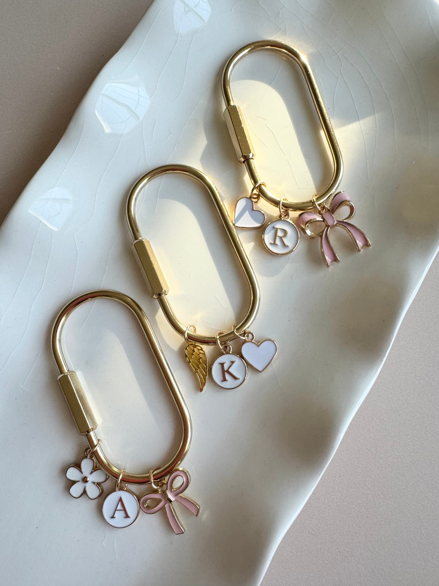 Purse Charm for Tote Bag Trendy Bow Charm for Luxury Bag Charm with Monogram Charm Build Your Own Bag Charm Daughter Easter Basket Filler for teen girl bag charm for stocking stuffer purse charm gift for best friend matching purse charm for tote bag