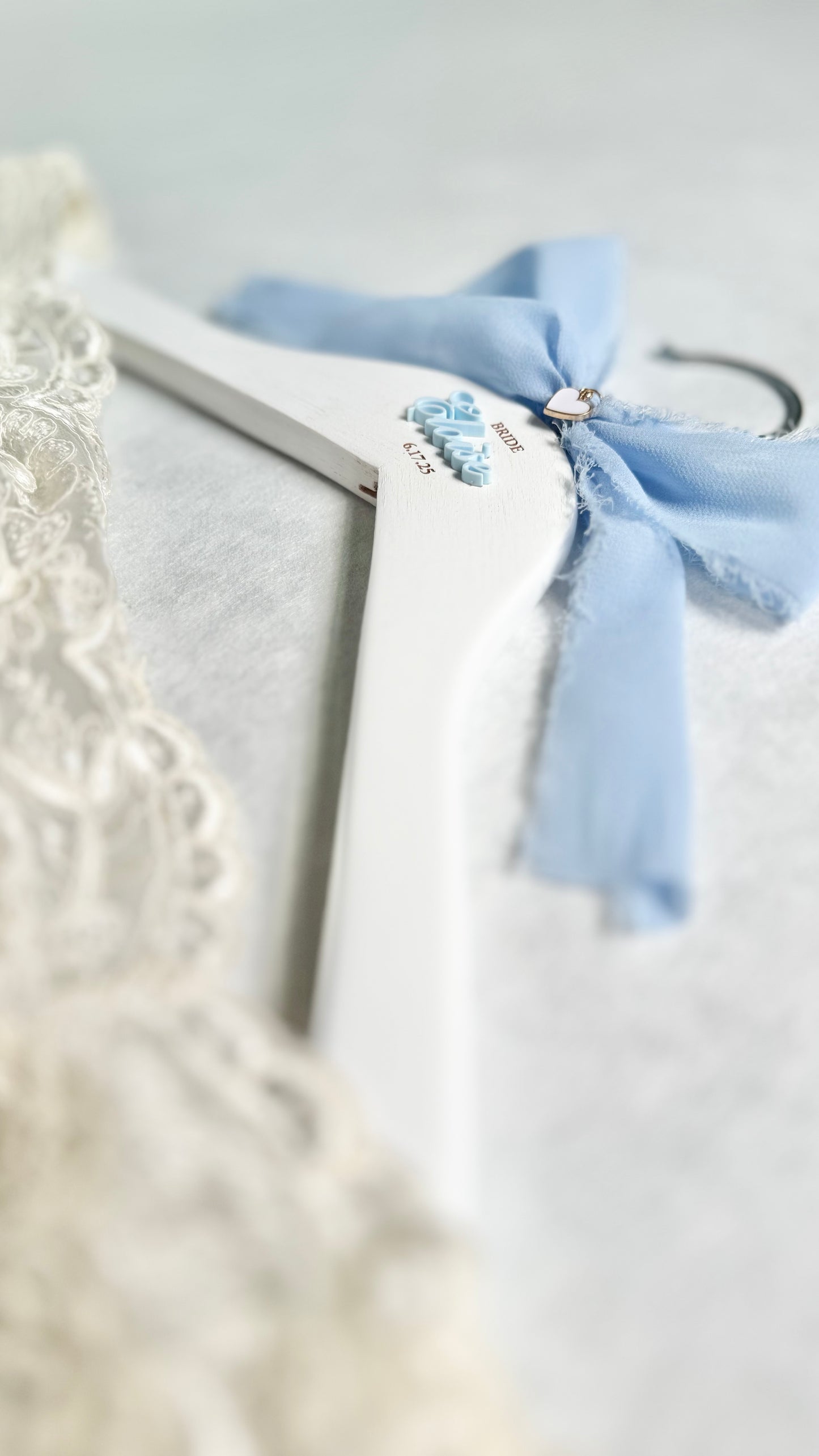 Personalized Hanger for Bridal Party Wedding Dress Hanger with Name for Bridesmaid Dress Hanger for Maid of Honor Gift for Wedding Party bride to be gift something blue gift for bride on wedding day gift for matron of honor wedding dress hanger with name for photography with wedding dress she said yes to the dress gift for wedding dress shopping day gift for mother of the bride gift for mother of the groom white wedding dress hanger with engraved wedding date and name for bridal party gift