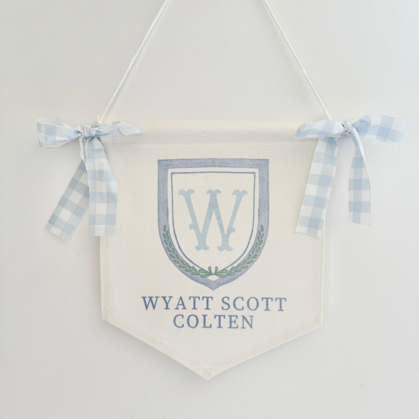 custom newborn welcome banner for hospital door baby name sign for bassinet hanger personalized birth stats card with bows baby shower decoration for boy or girl nursery wall decor floral princess crest baby photo prop for first birthday keepsake baby announcement sign fabric bow baby name banner crib decoration baby arrival sign custom baby gift idea unique baby hospital door hanger for newborn boy custom nursery decor baby birth announcement banner Custom Baby Banner with newborn name sign