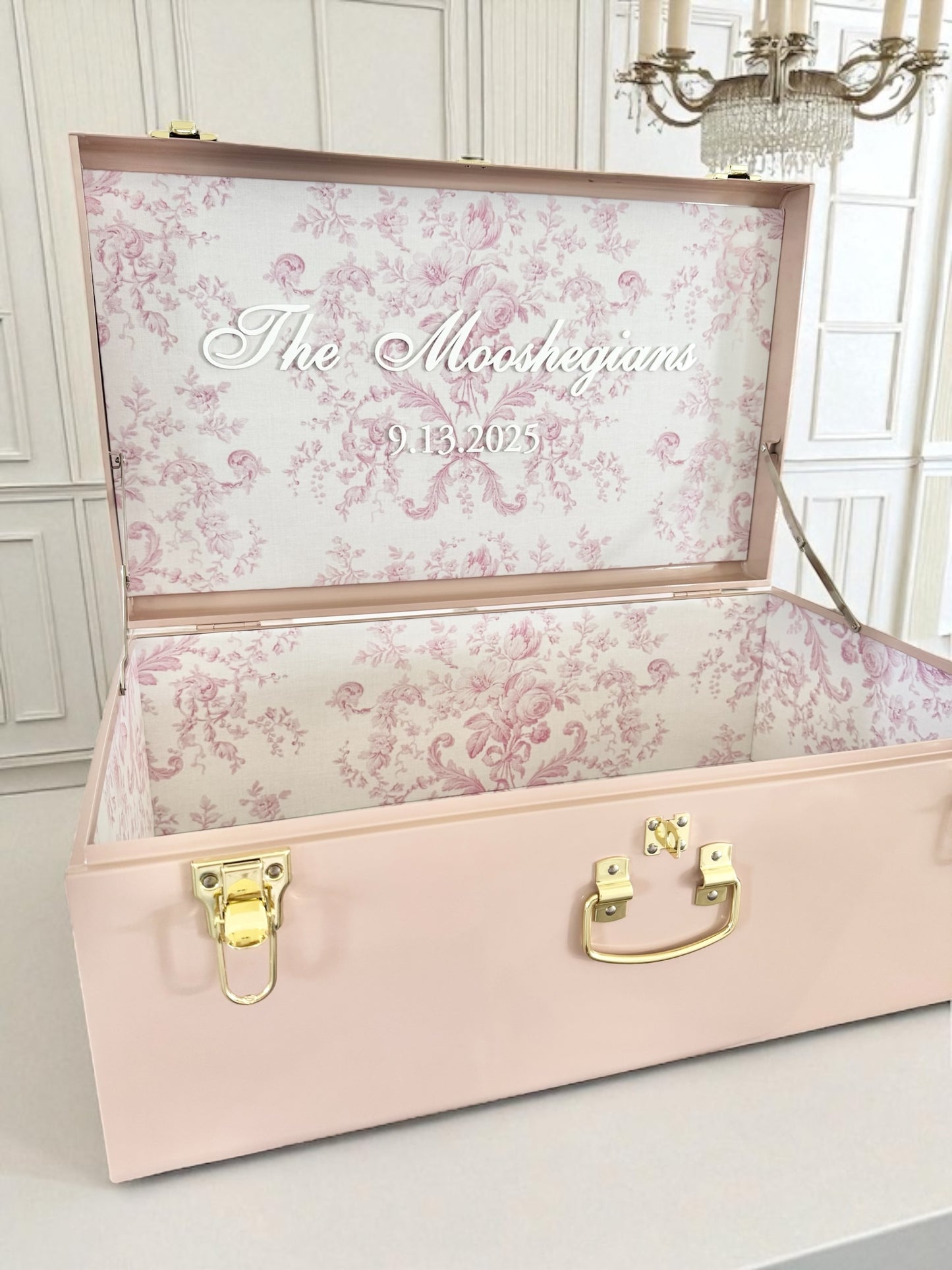 toddler first birthday gift with her name Keepsake Trunk with Name Baby Girl Memory Box Chest for Toddler Girl Pink Nursery Decor for Girl Baby Shower Gift for Baby Clothes Storage Personalized Wooden Baby Keepsake Box Baby Name Gift for Newborn Baby Gift for First Time Parents Heirloom Baby Gift for granddaughter Keepsake Personalized Baby Keepsake Box Gift Box for New Born Baby Gift for First Born Daughter Gift for New Parents Gift for Baby Shower keepsake trunk pink with bows memory box