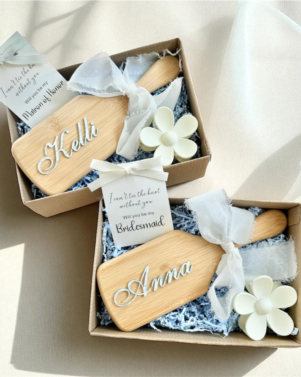 Proposal Box for Bridal Party Gift Set for Wedding Party Proposal Basket