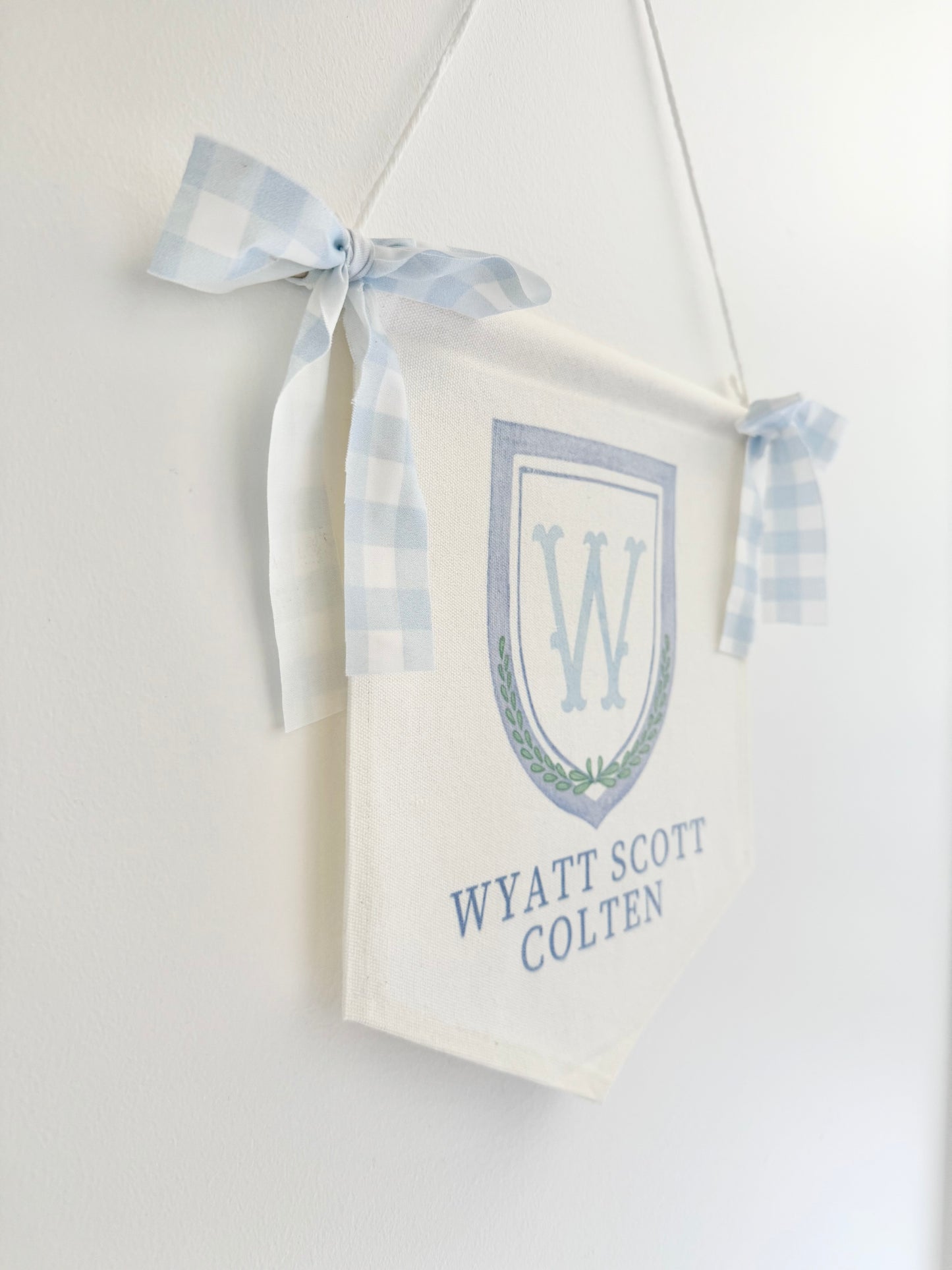custom newborn welcome banner for hospital door baby name sign for bassinet hanger personalized birth stats card with bows baby shower decoration for boy or girl nursery wall decor floral princess crest baby photo prop for first birthday keepsake baby announcement sign fabric bow baby name banner crib decoration baby arrival sign custom baby gift idea unique baby hospital door hanger for newborn boy custom nursery decor baby birth announcement banner Custom Baby Banner with newborn name sign