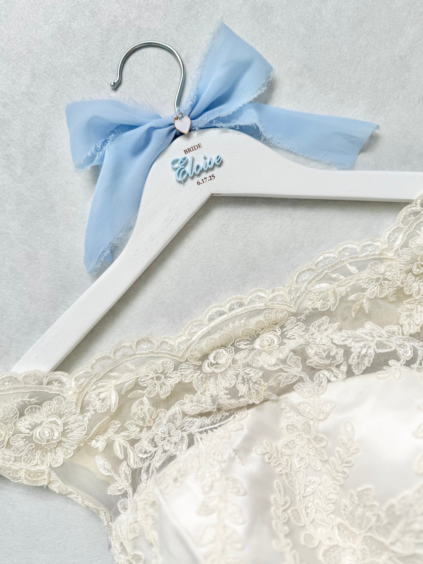 Personalized Hanger for Bridal Party Wedding Dress Hanger with Name for Bridesmaid Dress Hanger for Maid of Honor Gift for Wedding Party bride to be gift something blue gift for bride on wedding day gift for matron of honor wedding dress hanger with name for photography with wedding dress she said yes to the dress gift for wedding dress shopping day gift for mother of the bride gift for mother of the groom white wedding dress hanger with engraved wedding date and name for bridal party gift