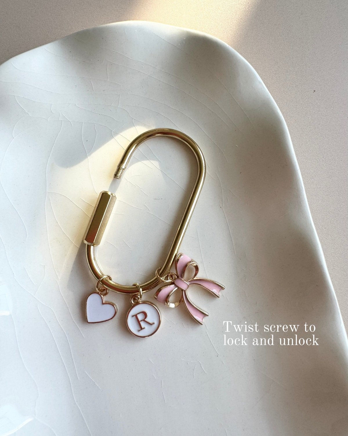 Purse Charm for Tote Bag Trendy Bow Charm for Luxury Bag Charm with Monogram Charm Build Your Own Bag Charm Daughter Easter Basket Filler for teen girl bag charm for stocking stuffer purse charm gift for best friend matching purse charm for tote bag