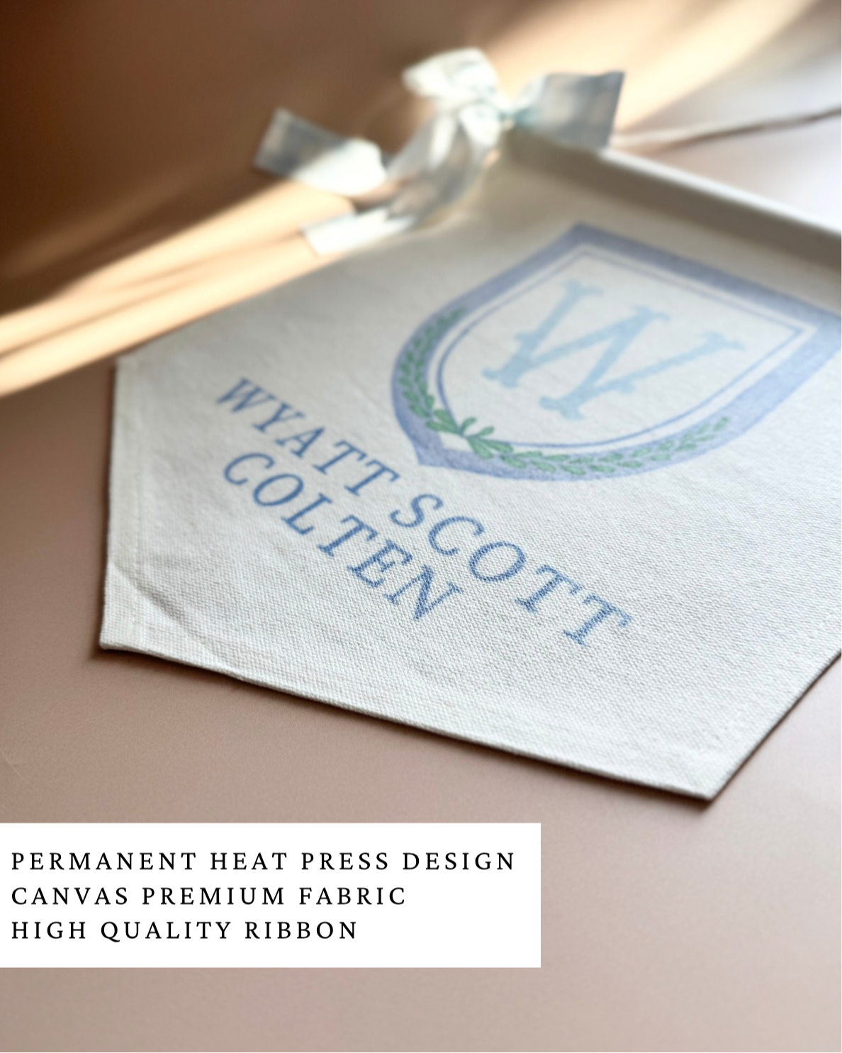 Newborn Welcome Banner Baby Hospital Stat Sign Name Crest Sign