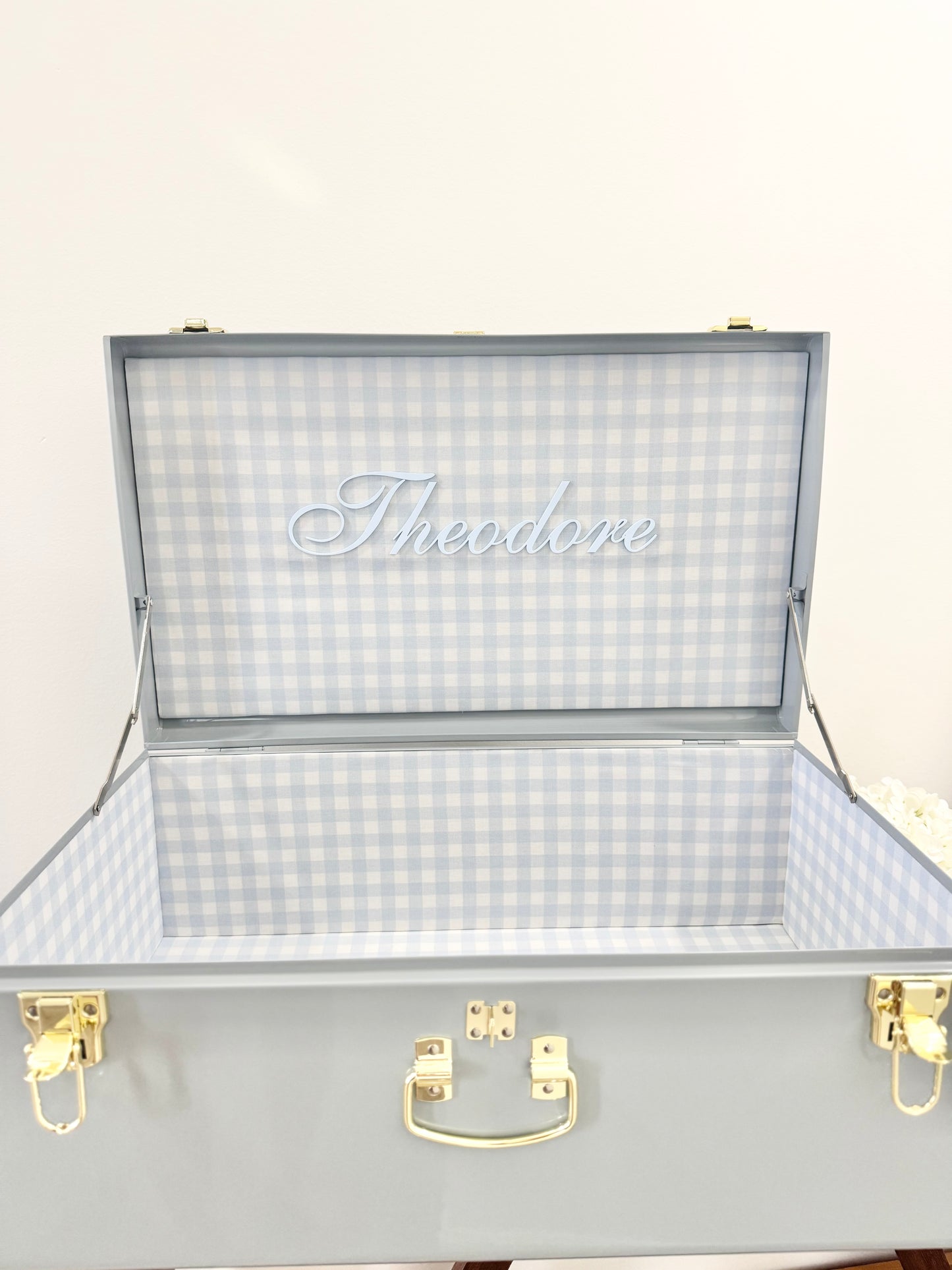 Personalized Keepsake Trunk with Name for Nursery