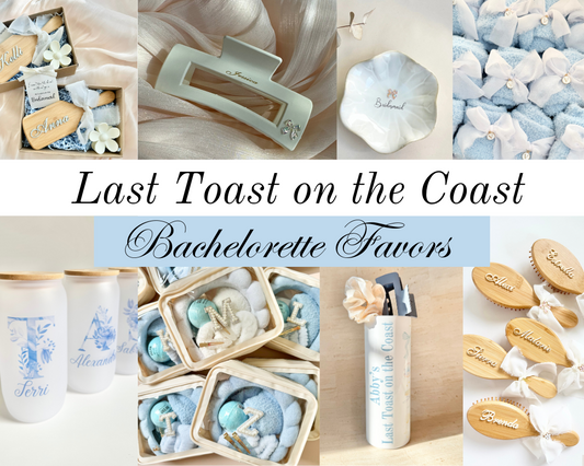11 Best Bridal Party Gifts - The Ultimate Last Toast on the Coast Bachelorette Party Gift Guide