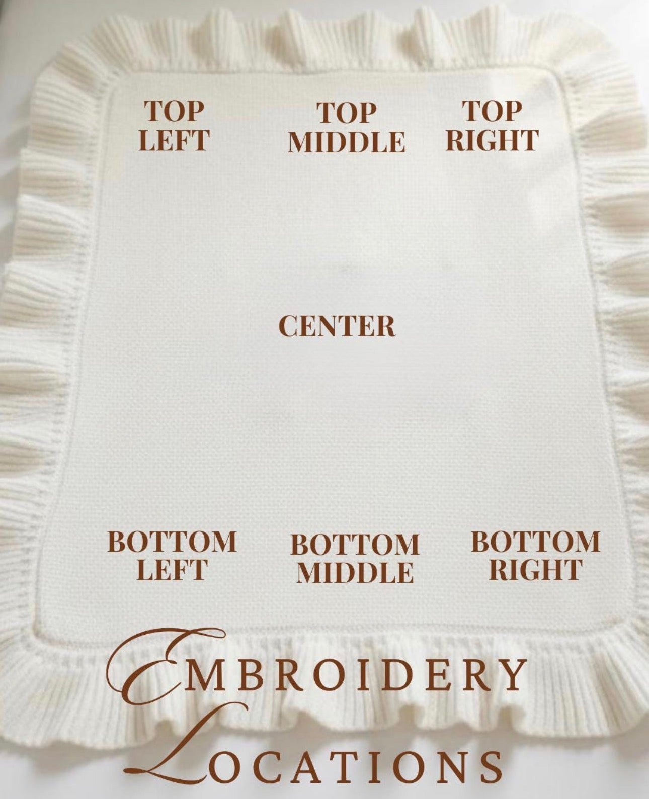 Embroidered Baby Blanket
