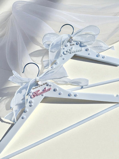 Custom Pearl Hanger for Wedding Dress
