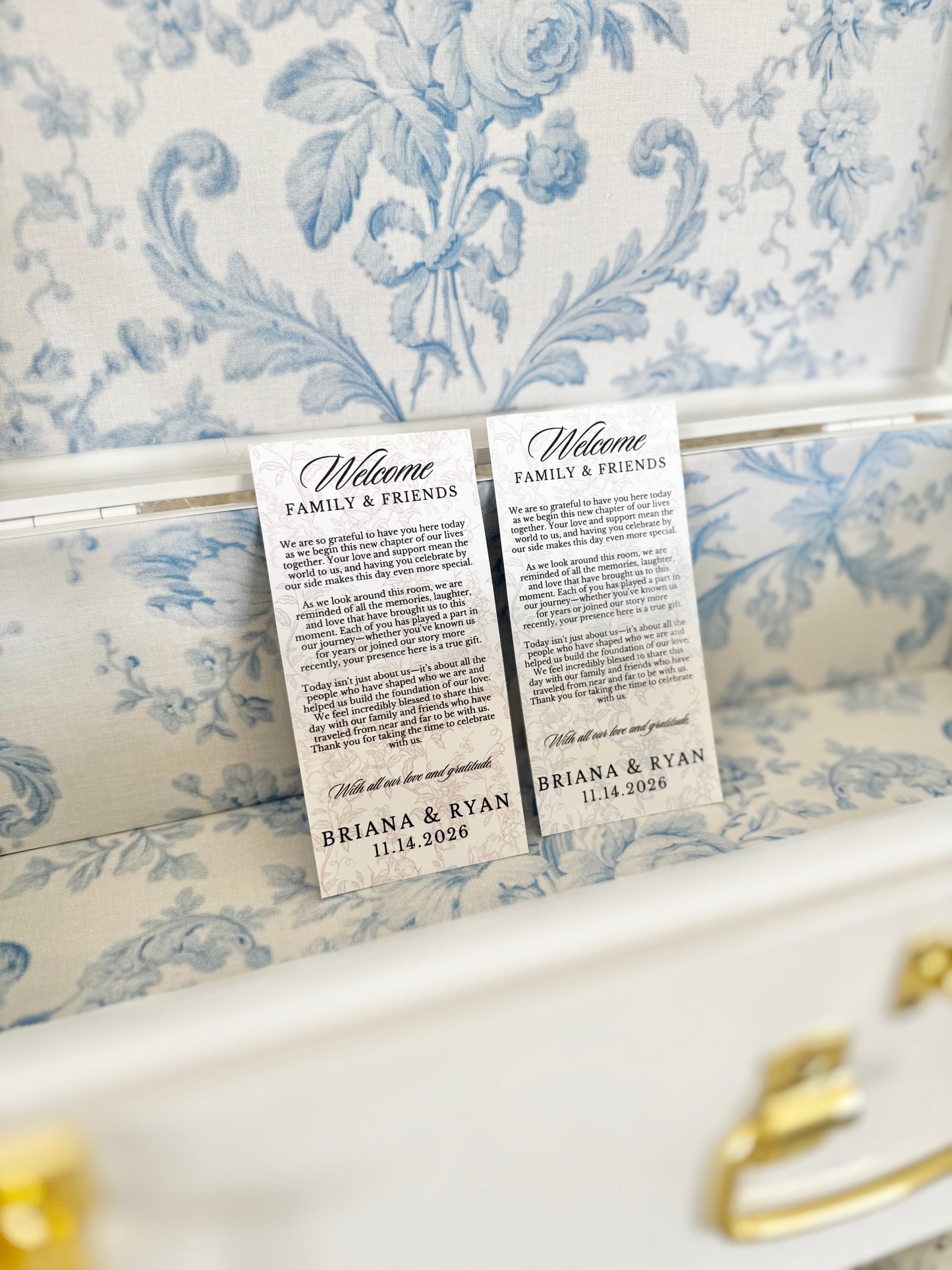 custom wedding table guest thank you card printed bridal shower plate card wedding reception welcome note to guest baby shower table decor personalized event stationery elegant table setting thank you note wedding guest unique wedding detail thoughtful guest appreciation card custom printed wedding decor table favor card personalized thank you message guests bridal shower baby shower reception custom name card wedding elegant printed thank you table note modern minimal design wedding stationery