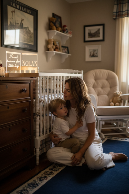 Nightlight with Name Nursery Decor