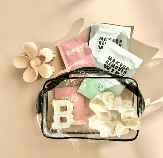 Bachelorette Party Kit for Bridal Party Clear Bag with Accessories