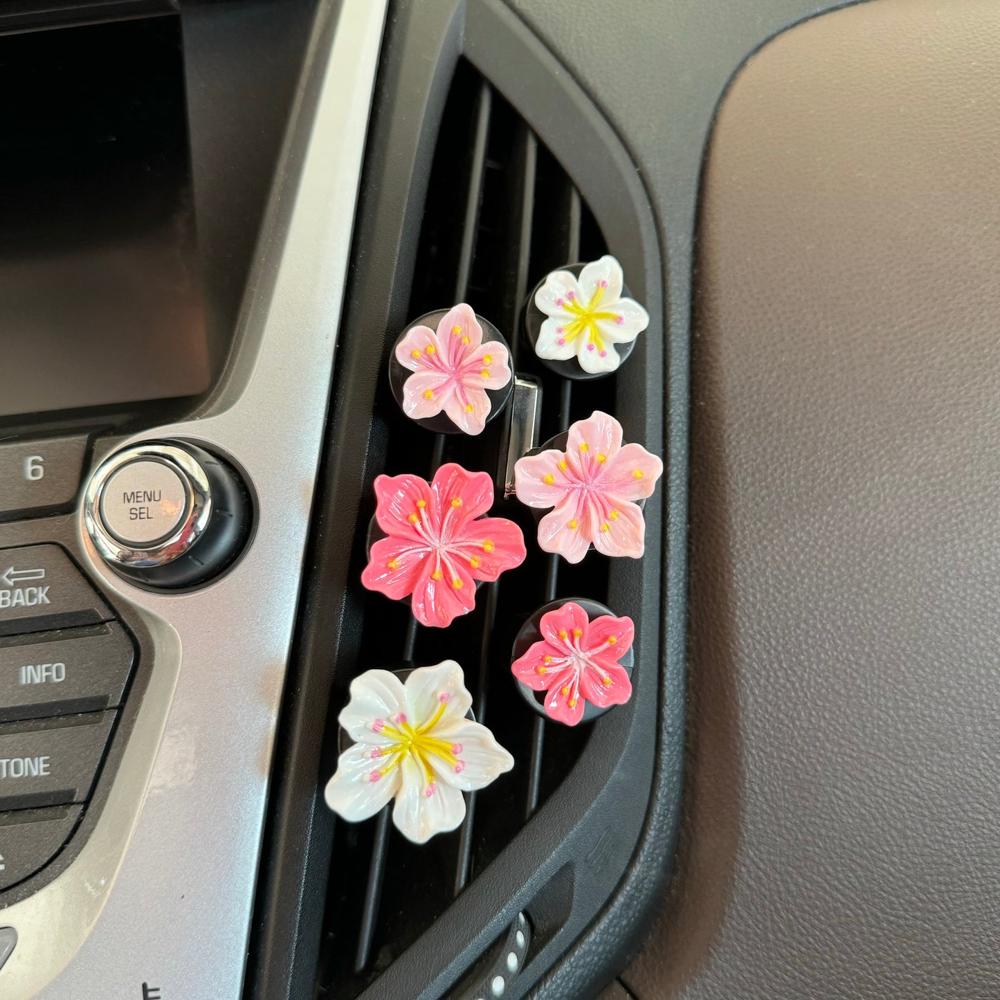 Plumeria Flower Car Vent Air Freshener