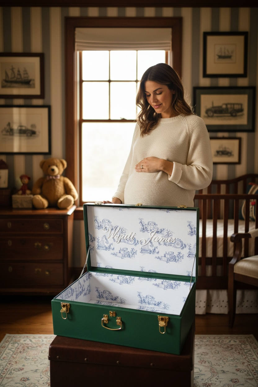 Custom Keepsake Trunk for Boy First Birthday Gift for Son Toddler Gift for Nephew Christmas Gift Grandson Heirloom Gift Boy Nursery Decor boy keepsake trunk petite Keep trunk for boy first birthday party nephew gift for grandson boy memory box trunk for child gift idea for a boy baptism Christmas gift idea for nephew gift for newborn baby boy nursery decor blue keepsake trunk gift for baby shower boy gift for grandson heirloom keepsake firstborn gift memory box for new mom boy mom gift idea