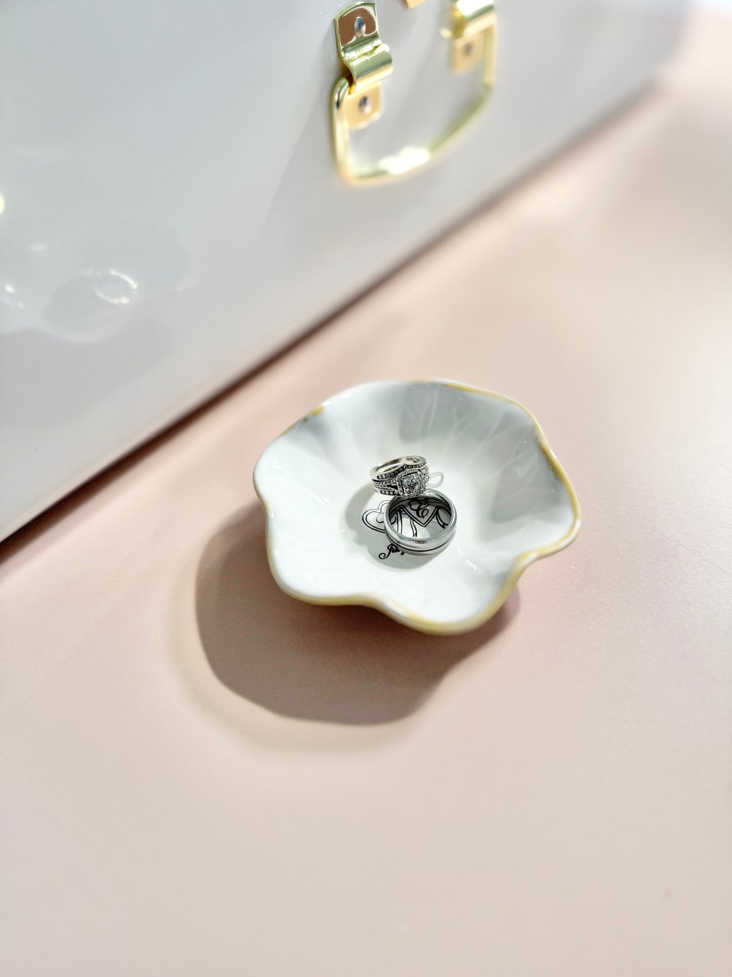 Bride ring dish personalized jewelry holder for engagement gift wedding day keepsake gift to bride from mom best friend engagement party gift bridal shower present engraved ring dish for bride to be elegant jewelry holder for wedding morning bride accessory tray custom name ring dish wedding keepsake jewelry storage gift engagement ring holder newly engaged woman unique wedding gift idea bride proposal gift from maid of honor timeless engagement ring tray for bride to be wedding box ring dish