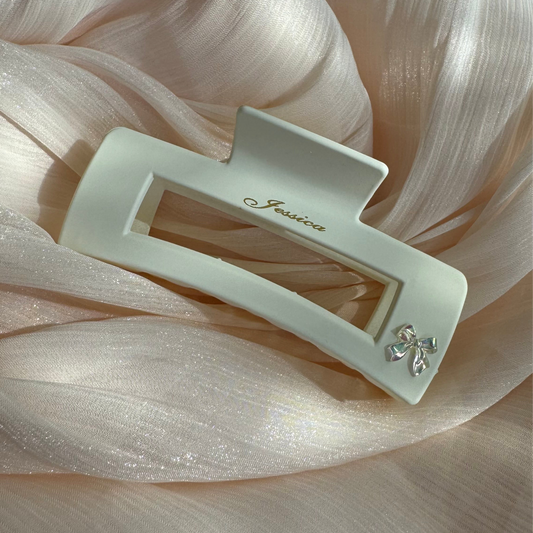 Custom Hair Claw Clip with Name