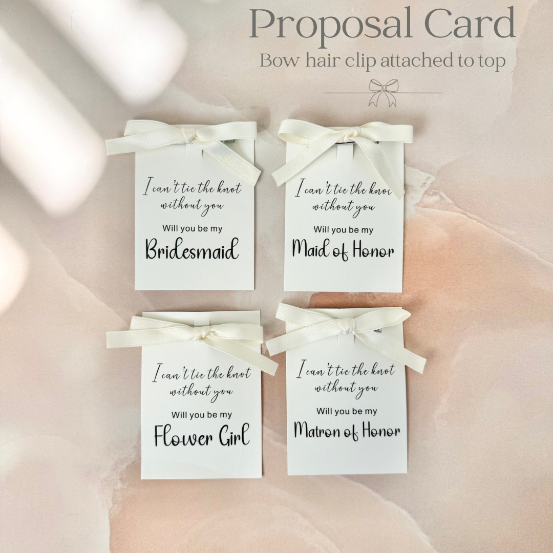 Bridal Party Proposal Gift