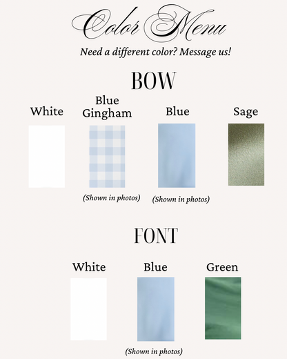 Boy Custom Hanger with Name