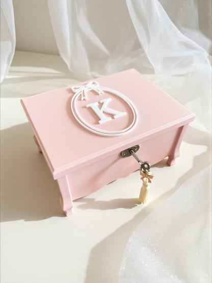 Musical Jewelry Box for Girl Keepsake for Toddler First Birthday Gift for Niece Baby Shower Newborn Girl Gift with Name for Granddaughter memory box for girl baptism gift for goddaughter from godmother gift for daughter Christmas gift for little girl This personalized musical ballerina jewelry organizer keepsake box for little girls is the best baby shower gift idea for young girl Christmas gift idea for niece birthday gift idea for daughter Easter girl Tween gift idea for first birthday toddler gift idea 