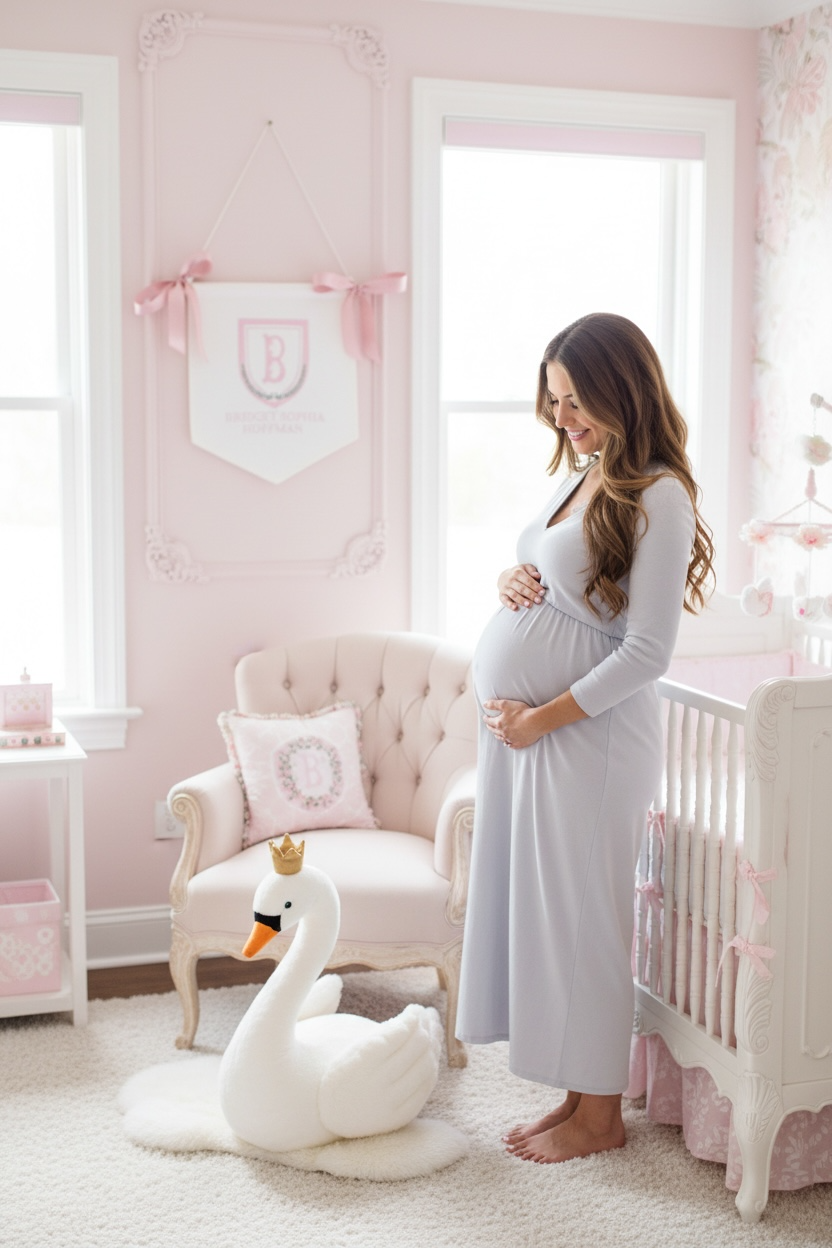 baby announcement banner girl baptism party decor for toddler first birthday pink banner canvas with name personalized bassinet sign monogram crest flag elegant nursery wall hanging custom baby shower decoration keepsake for newborn photo backdrop baptism reception decor toddler birthday banner personalized girl birthday banner baptism day celebration pink and white christening decoration custom monogrammed flag unique baby gift idea personalized banner for girls first birthday party decor pink