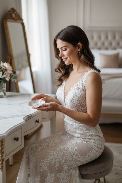 Bride ring dish personalized jewelry holder for engagement gift wedding day keepsake gift to bride from mom best friend engagement party gift bridal shower present engraved ring dish for bride to be elegant jewelry holder for wedding morning bride accessory tray custom name ring dish wedding keepsake jewelry storage gift engagement ring holder newly engaged woman unique wedding gift idea bride proposal gift from maid of honor timeless engagement ring tray for bride to be wedding box ring dish