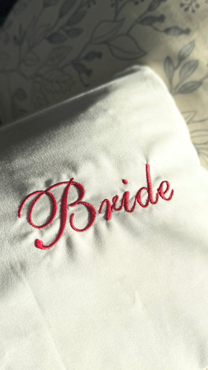 Personalized Pillowcase Embroidered Name