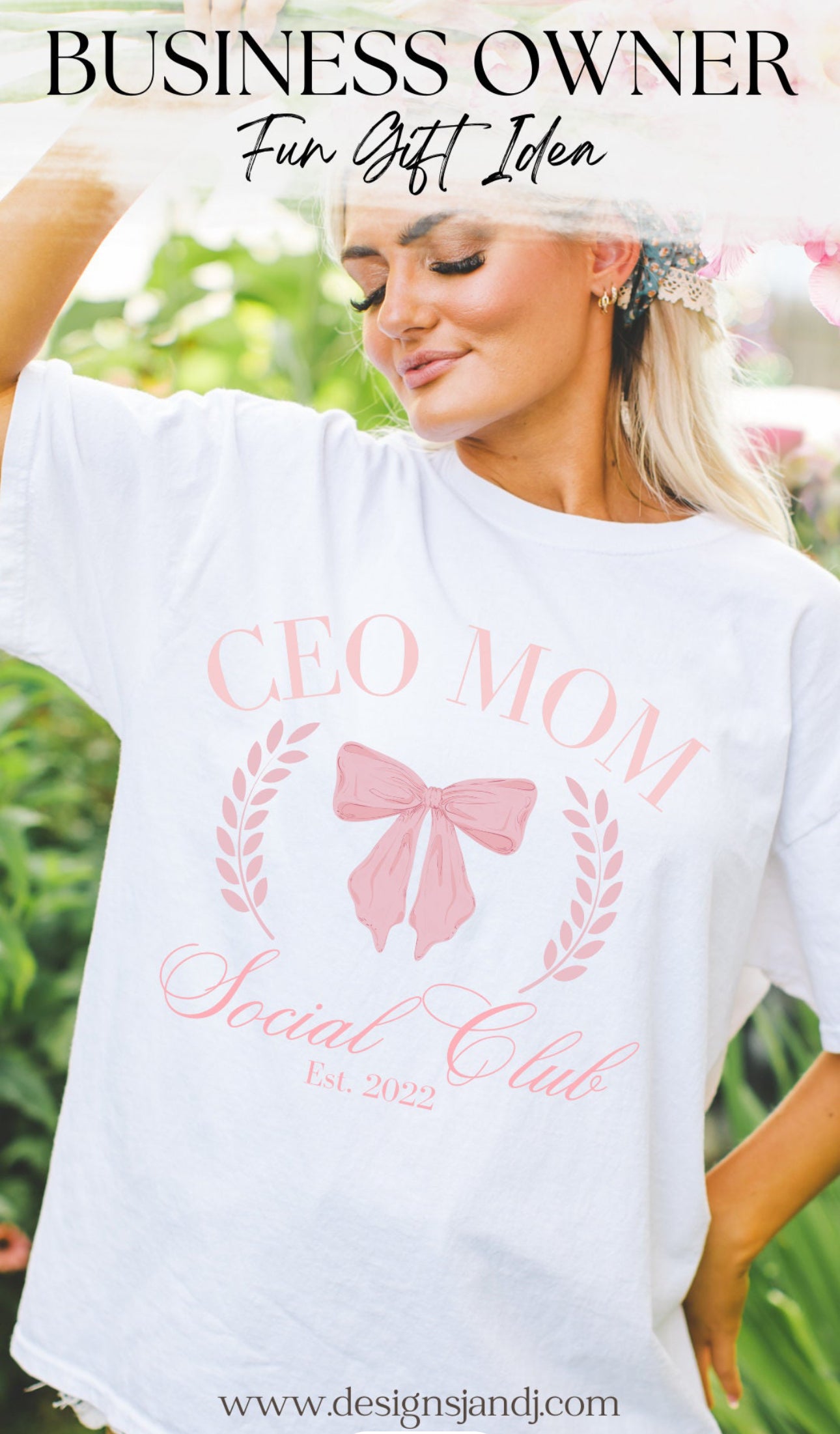 Personalized CEO Mom Social Club T-Shirt