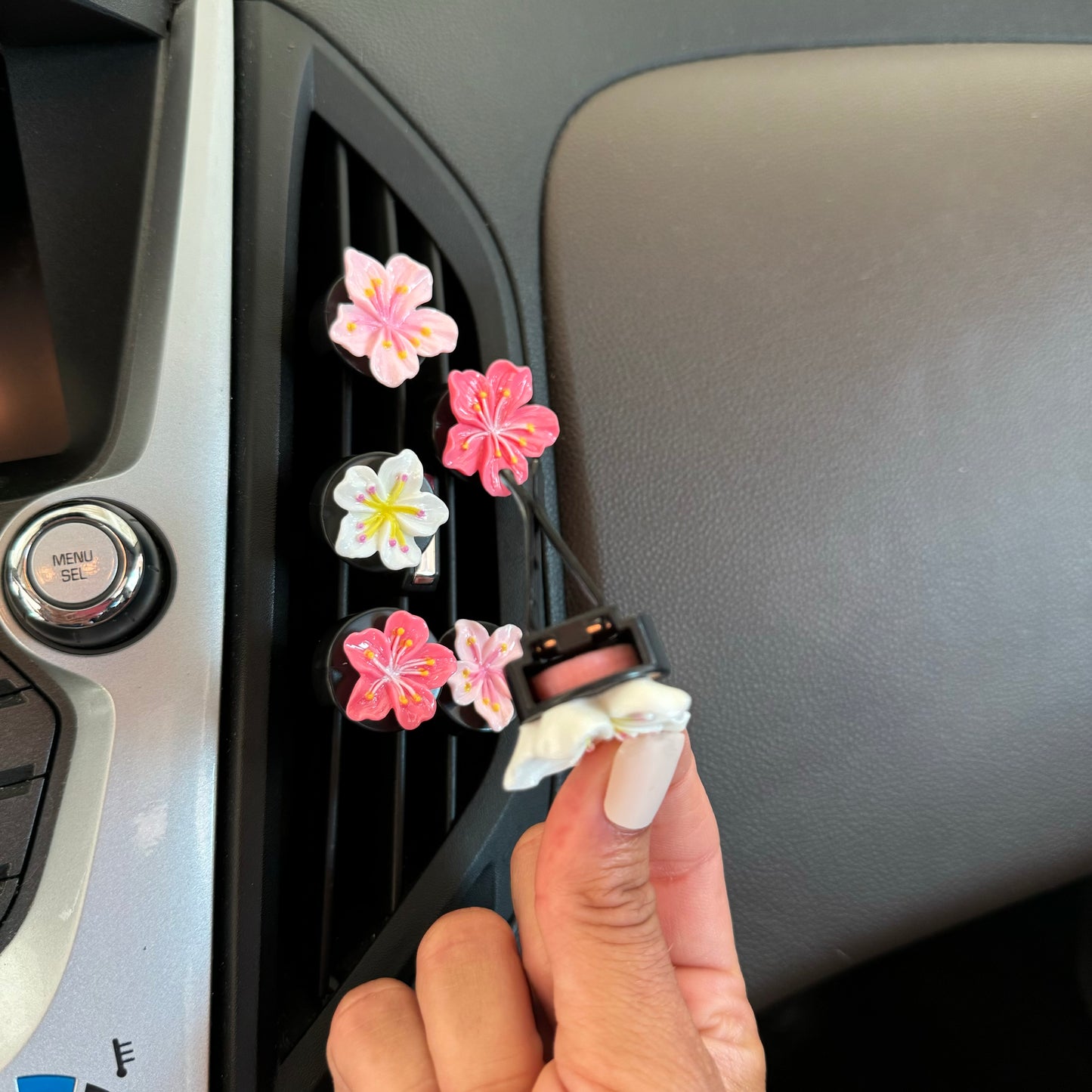 Plumeria Flower Car Vent Air Freshener