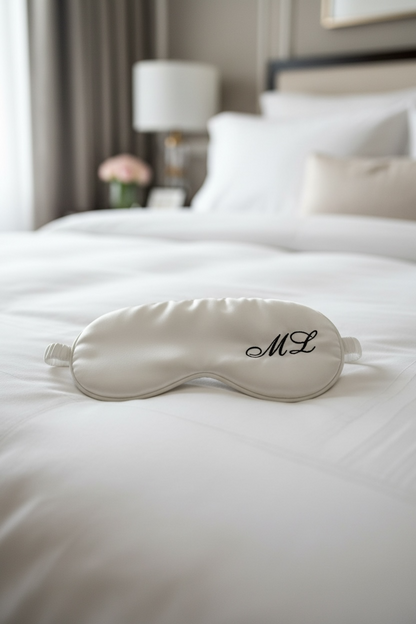 Bride to Be Silk Sleep Mask