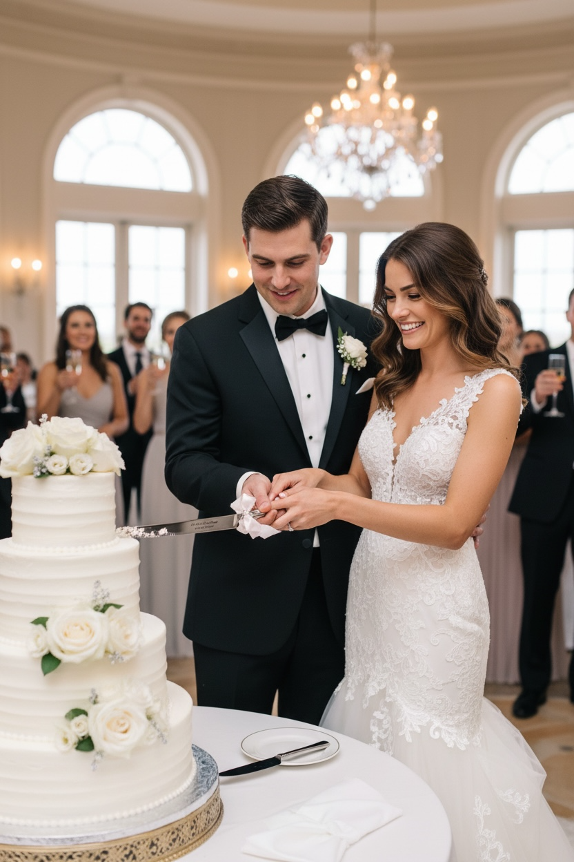 Wedding Cake Serving Set
