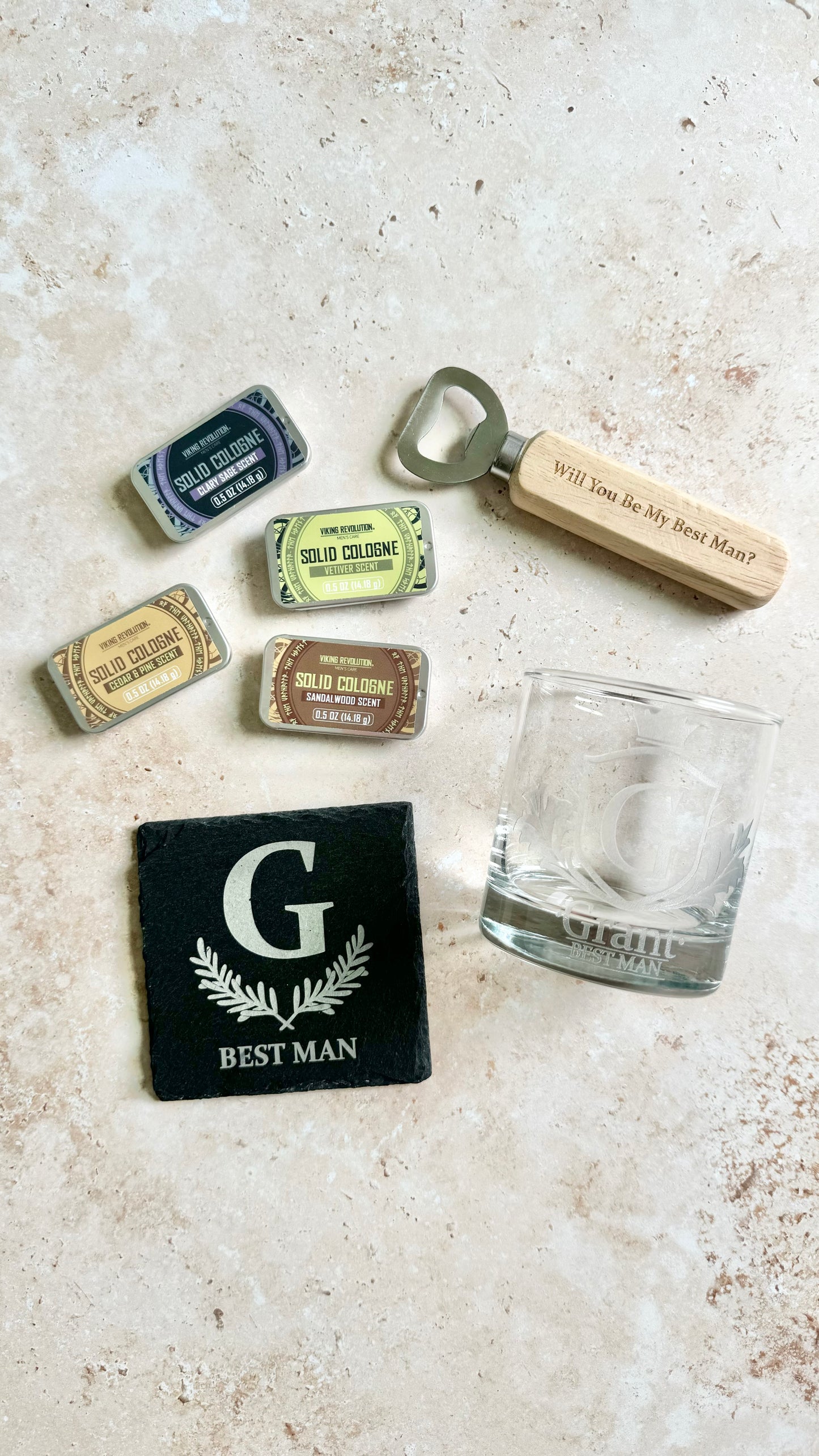 Best Man Proposal Gift Set