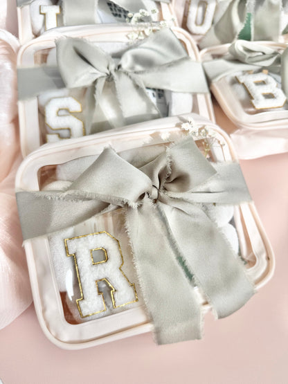 Clear Bag for Bridal Party Thank You Gift Bag for Sage Wedding Dusty Green Bridal Shower Favor for Golf Bachelorette Party Bridesmaid Gifts Personalized Spa Pamper Care Package Clear Makeup bag for Bridesmaid Proposal Party Favor Goodie Bag For Tween Girl Sweet 16 Guest Favor Personalized Bridal Wedding Party Gift for Bridesmaid Bachelorette Gift Idea for Day of Wedding Gift for Maid of Honor Gift for Flower Girl Sage wedding gift bag favors for bridal shower guest gift cosmetic sets for guest