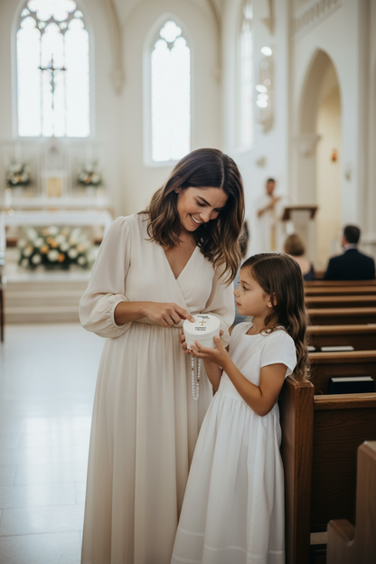 Baby baptism gift idea for newborn girl luxury baptism gift for gift for girl baby girl baptism keepsake gift rosary for daughter baptism gift for granddaughter baptism gift for goddaughter baptism gift idea jewelry dish for granddaughter first holy communion gift for goddaughter catholic gift for little girl baptism gift for Christmas from grandmother to grandson first Holly Union gift for nephew first holy communion gift for niece gift for baptism party gift with name for baptism girl gift