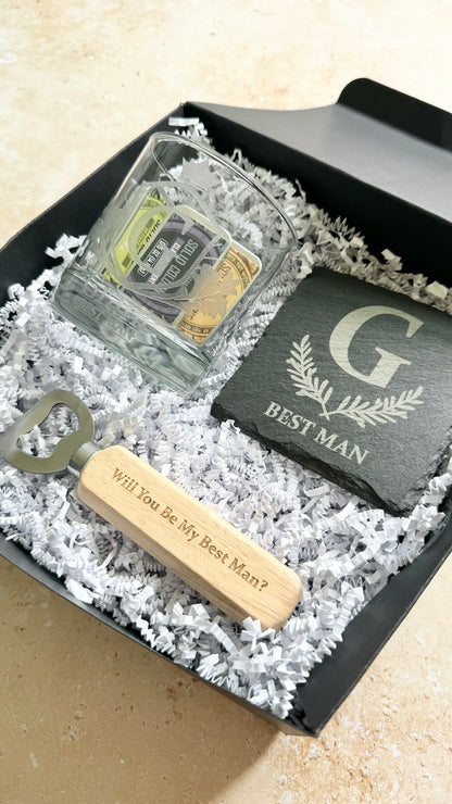 Best Man Proposal Gift Set