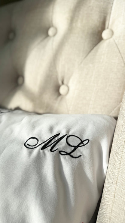 Personalized Pillowcase Embroidered Name