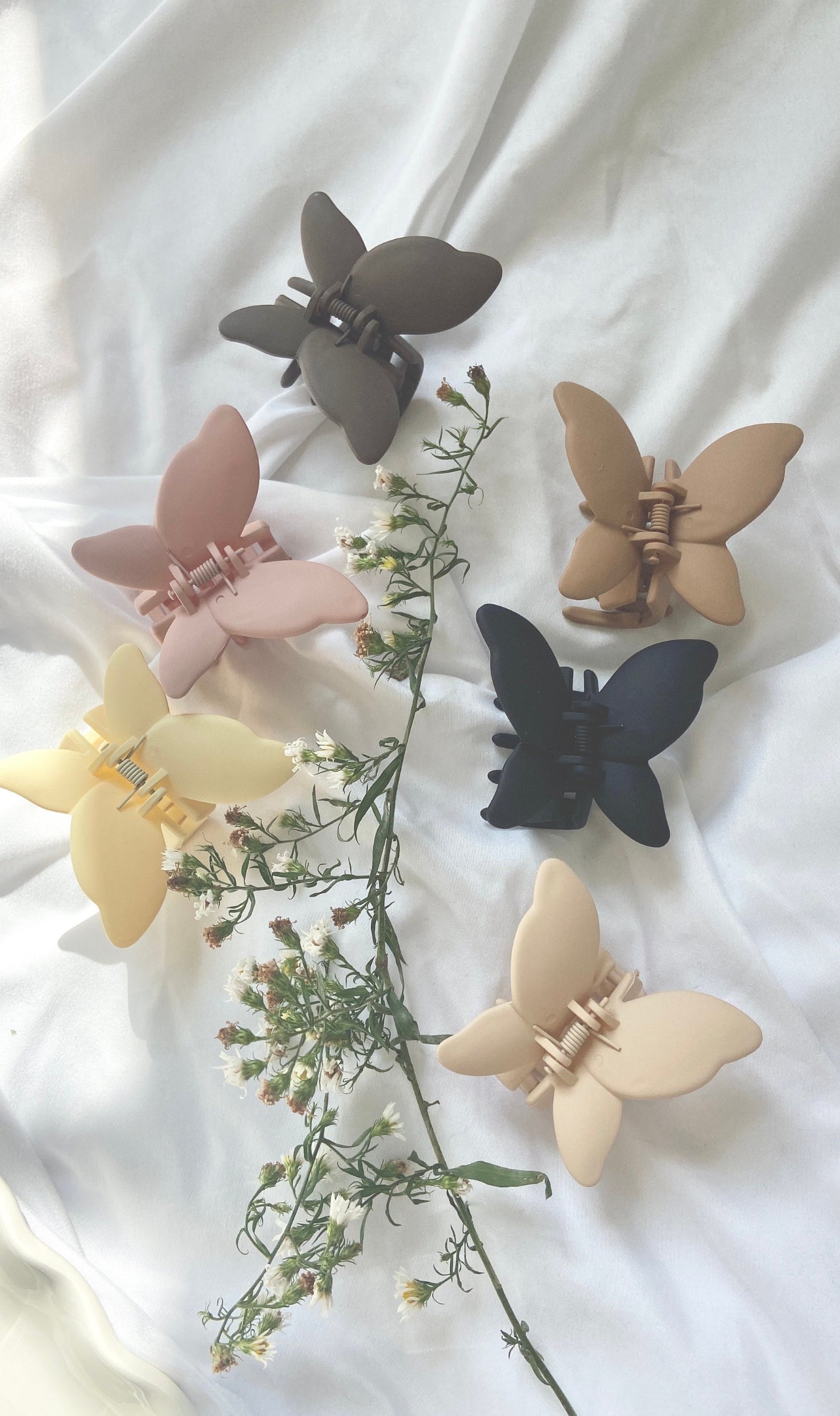 Butterfly Hair Claw Clips