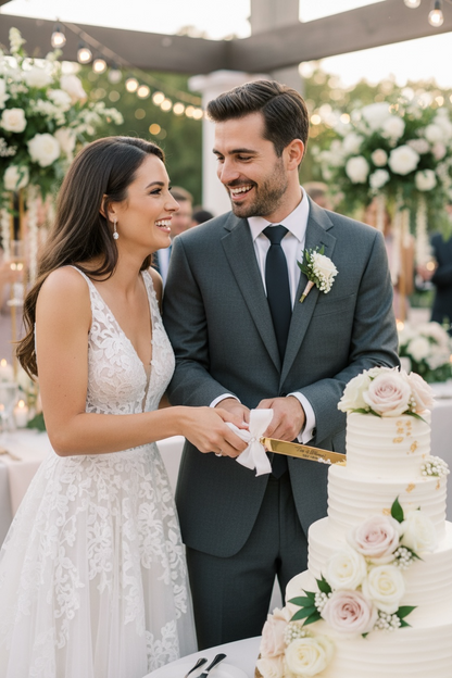 Wedding Cake Serving Set