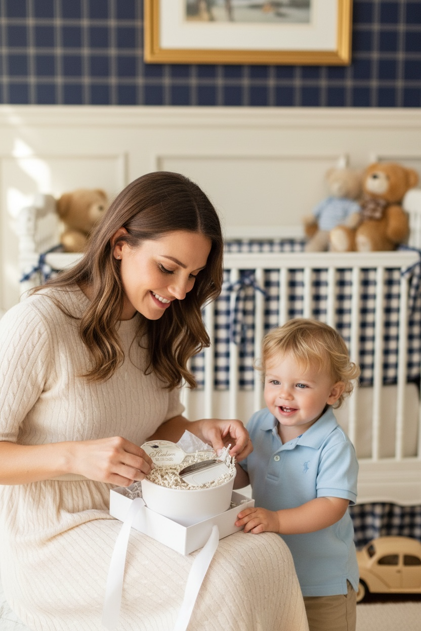 Baby hairbrush with name for baptism gift for first born son personalized heirloom brush for baby keepsake gift for new mom custom baby gift for christening soft bristle brush for newborn baby shower gift idea for baby boy thoughtful gift for nephew baptism day engraved baby brush special keepsake for baby memory box baby grooming brush with name unique baptism gift idea for son or nephew religious gift for infant boy elegant custom baby gift for special occasion for newborn baby boy gift ideas