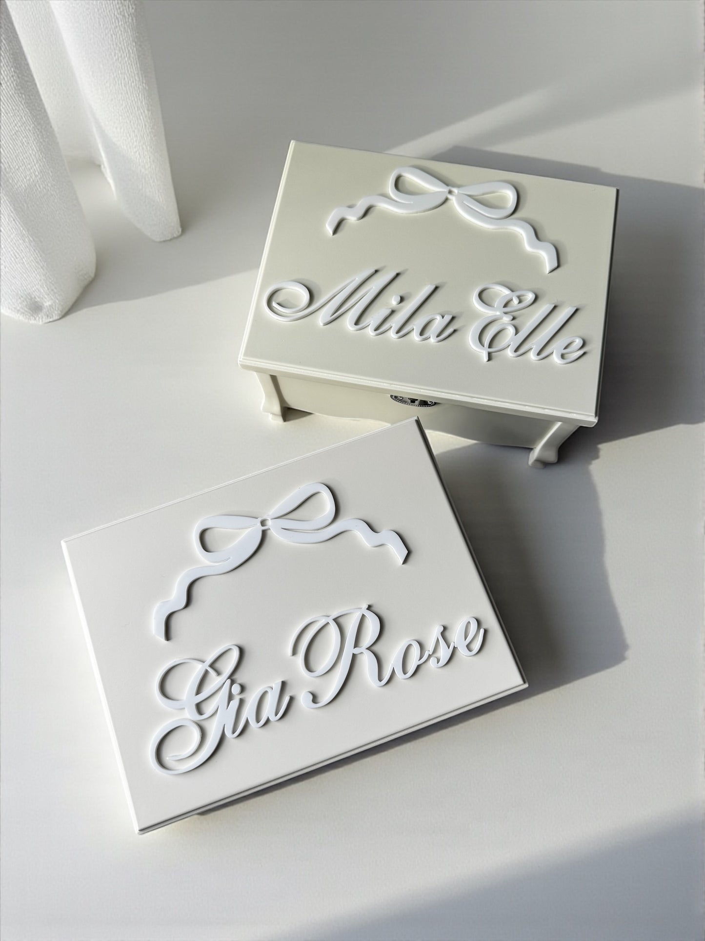 Musical Jewelry Box for Girl Keepsake for Toddler First Birthday Gift for Niece Baby Shower Newborn Girl Gift with Name for Granddaughter memory box for girl baptism gift for goddaughter from godmother gift for daughter Christmas gift for little girl This personalized musical ballerina jewelry organizer keepsake box for little girls is the best baby shower gift idea for young girl Christmas gift idea for niece birthday gift idea for daughter Easter girl Tween gift idea for first birthday toddler gift idea 