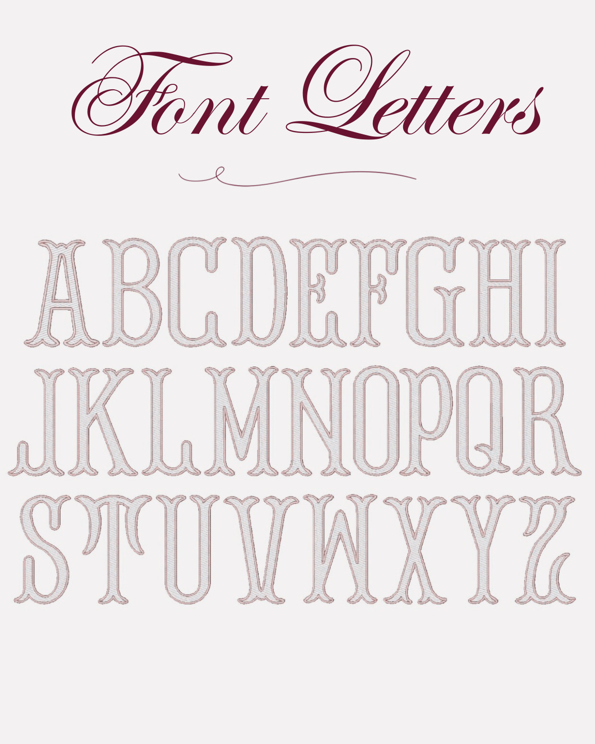 Monogram Baby Onesie Embroidered