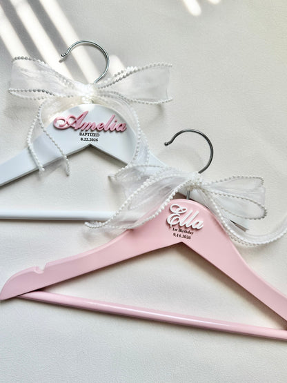 Personalized 1st birthday dress hanger for toddler girl first birthday outfit keepsake hanger for baby girl photoshoot prop newborn first outfit hanger custom engraved wooden hanger baby shower gift for niece or granddaughter special keepsake for daughter birthday party dress hanger milestone outfit display timeless memory gift for parents or grandparents heirloom hanger for smash cake photoshoot outfit or special occasion first birthday celebration baby girl first outfit hanger with name custom