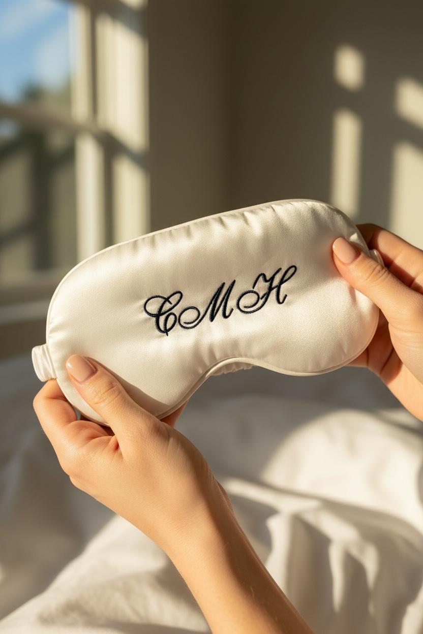 Bride to Be Silk Sleep Mask