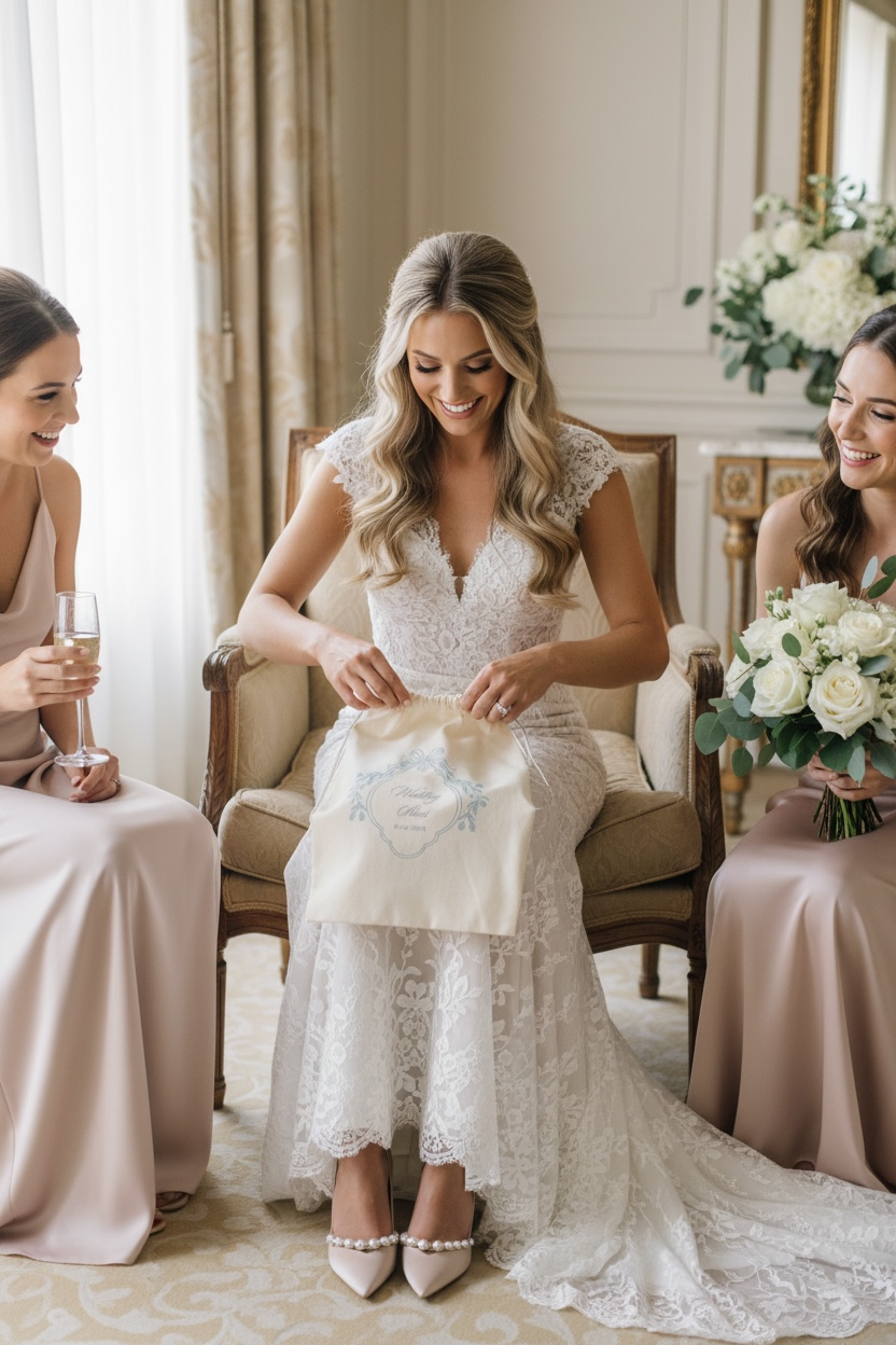 Personalized Dust Bag Keepsake Storage