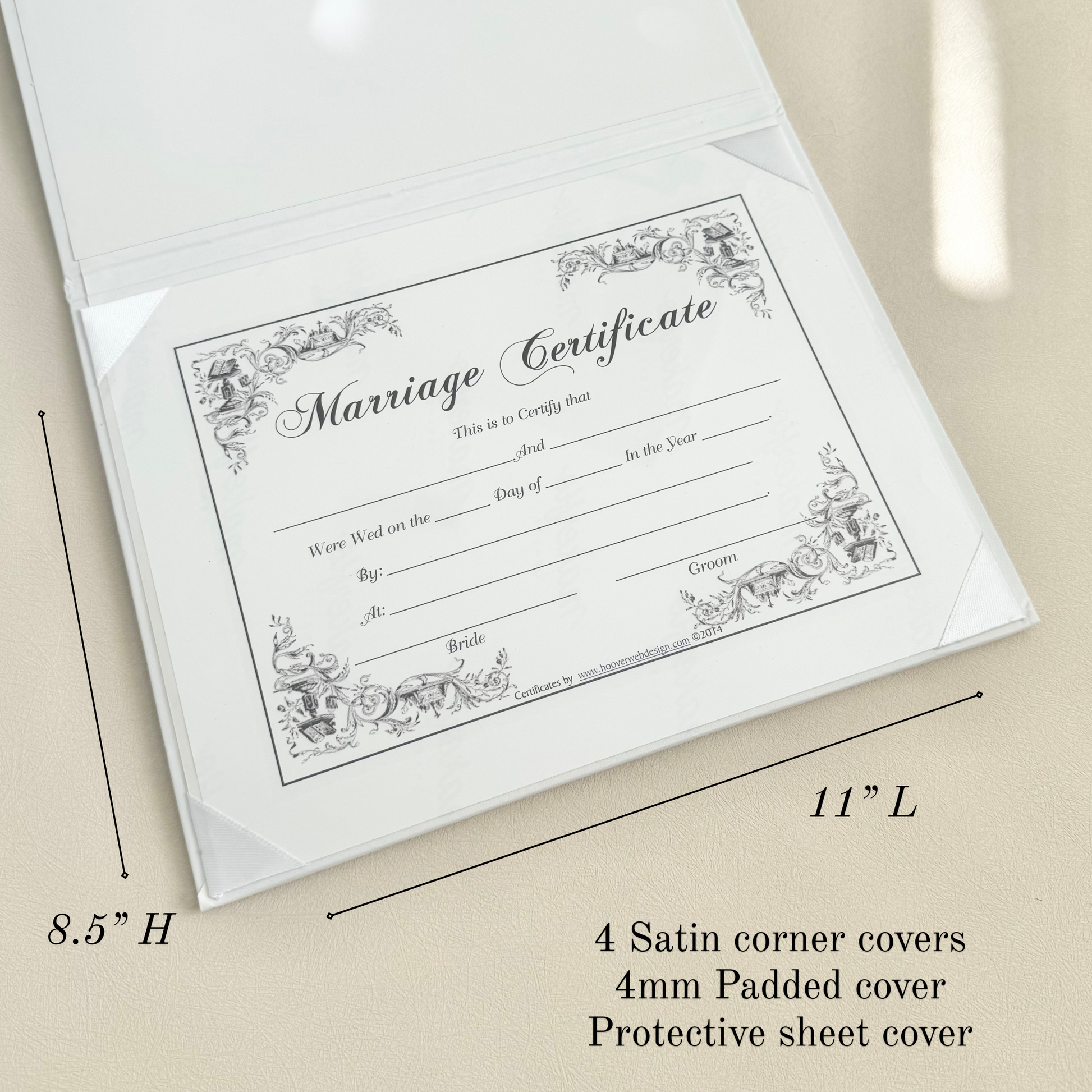 High quality engraved marriage certificate cover for wedding certificate folder elegant keepsake box for preserving our marriage certificate premium personalized wedding document holder with durable design perfect wedding gift idea for couples stylish and protective marriage keepsake folder cover with intricate detailing ideal for lifelong storage and display of official wedding certificate document folder for keepsake wedding certificate document holder for bride to be a gift for bridal shower