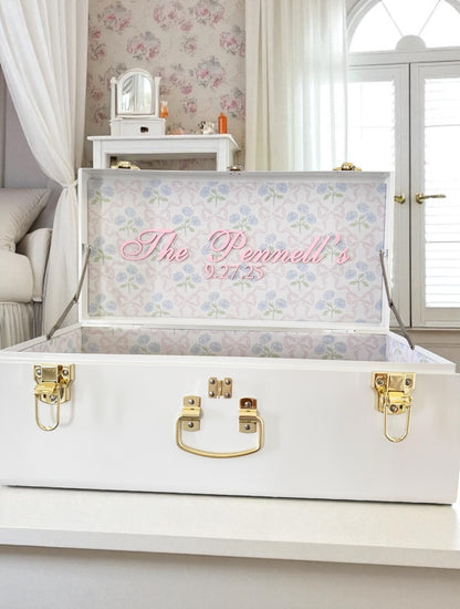 toddler first birthday gift with her name Keepsake Trunk with Name Baby Girl Memory Box Chest for Toddler Girl Pink Nursery Decor for Girl Baby Shower Gift for Baby Clothes Storage Personalized Wooden Baby Keepsake Box Baby Name Gift for Newborn Baby Gift for First Time Parents Heirloom Baby Gift for granddaughter Keepsake Personalized   Baby Keepsake Box Gift Box for New Born Baby Gift for First Born Daughter Gift for New Parents Gift for Baby Shower keepsake trunk pink with bows memory box