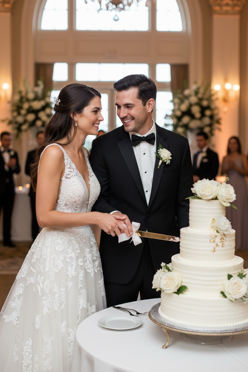 Wedding Cake Serving Set