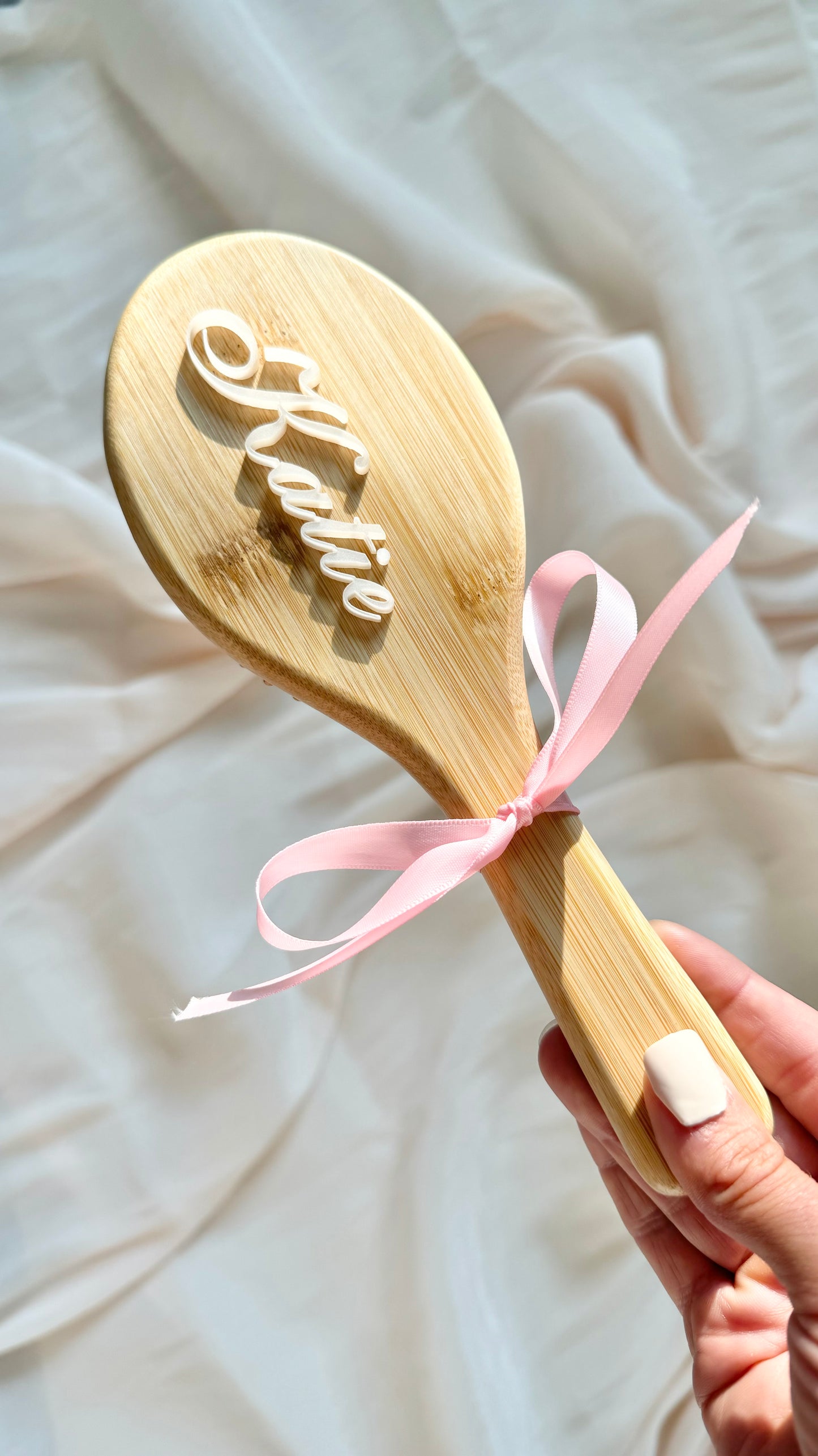 Personalized Large Flat Brush with Name